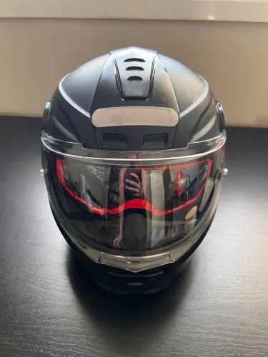 Capacete LS2 Scope Escamoteável Preto Fosco nº 58 - Pouco Uso