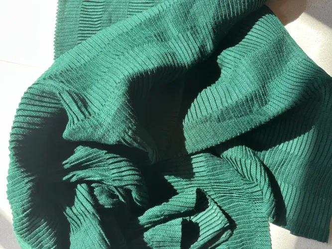Conjunto manta 1,60x1,20 e almofada verde