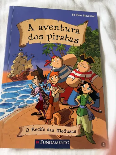 Livro a aventura dos piratas