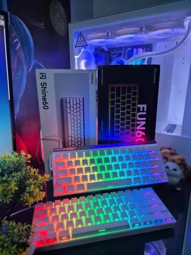 Teclado Magnético VEEKOS SHINE60 0.01mm 8000hz NOVO