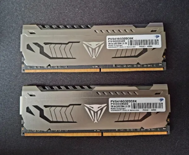 Memória Ram Viper Steel 16gb 2 Patriot Pvs416g320c6k