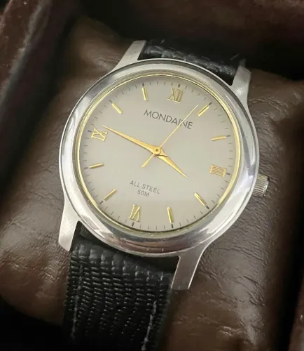 Relógio Vintage Mondaine Dress 36mm 