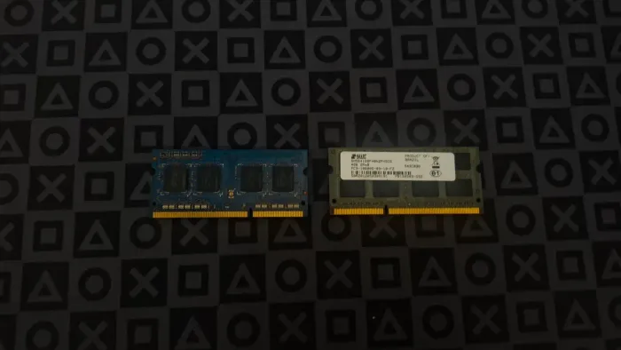 Par de Memória RAM Notebook DDR3 4GB + 2GB 