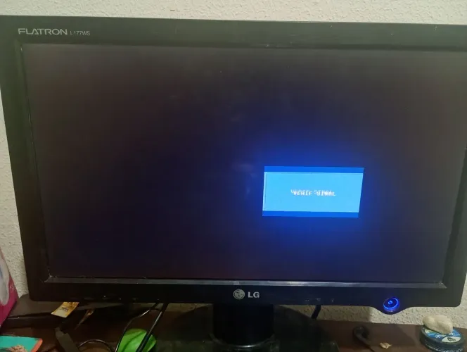 Monitor LG 17" Widescreen Funcionando + CPU Dell Optiplex (Para Peças)