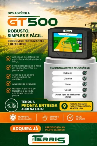 GPS AGRICOLA GT-500 (A PRONTA ENTREGA)