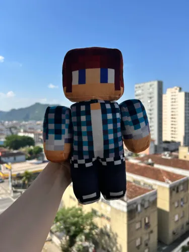 Pelúcia AUTHENTIC GAMES Minecraft