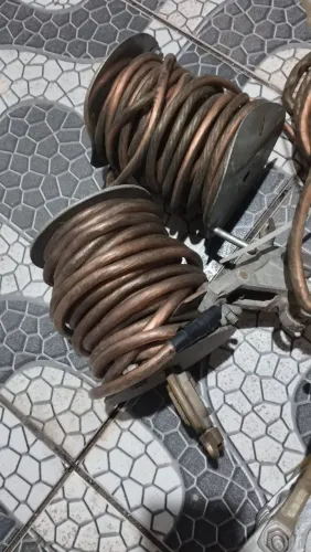 Material eletrico. Equipamento de aterramento, manutencao de subestação