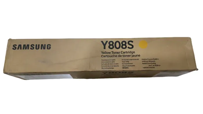 TONER ORIGINAL SAMSUNG NA CAIXA AMARELO LACRADO - Y808S