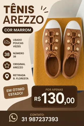 Vendo tênis Arezzo