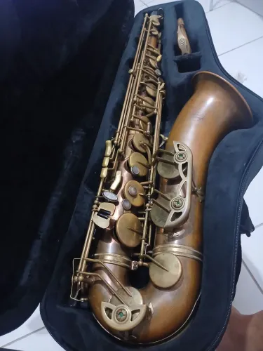 Sax Tenor Ébano Handcraft manufaturado em Bronze