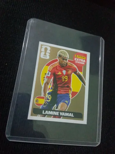 Figurinha Legend Yamal Gold e outros
