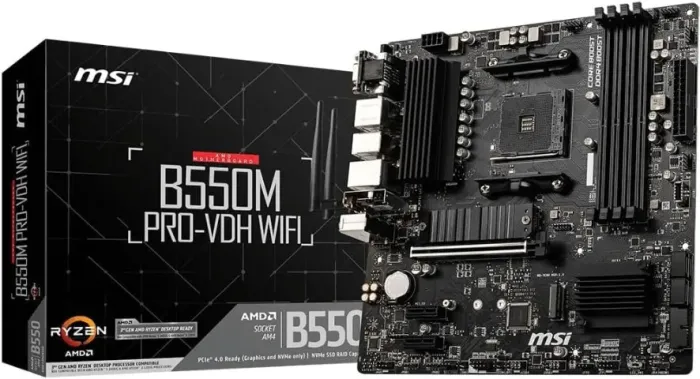 B550M PRO-VDH WIFI MSI AM4 (Novas + garantia)