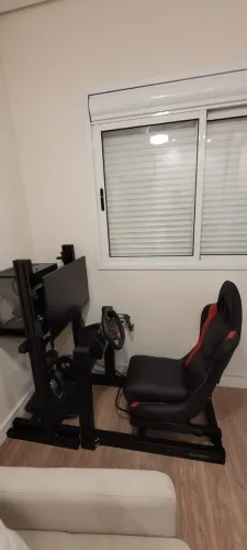 Cockpit Aluminio Simulador Completo