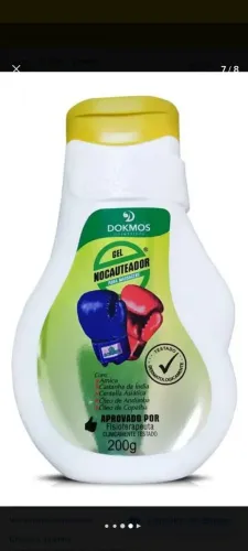 Pomada de massagem nocauteador fomos 200 g