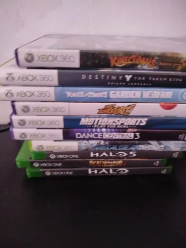 Lote 10 jogos Xbox