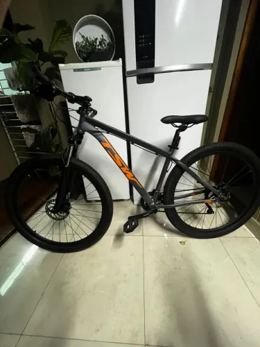Bicicleta TSW Ride Aro 29 21V - Cinza e Laranja
