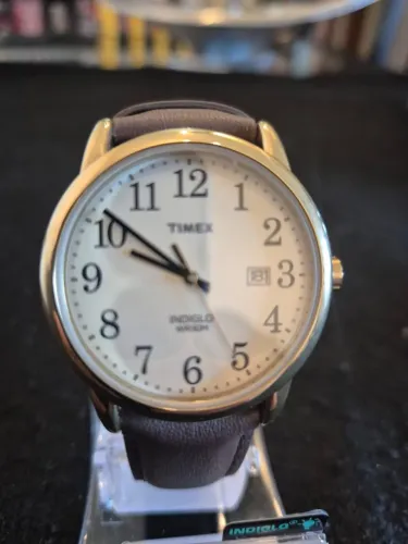 RELOGIO TIMEX DOURADO COM FUNDO CREME - UNICO
