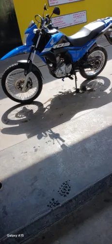 Vendo ou troco bros 160 azul 2019
