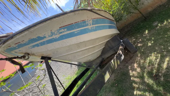 LANCHA + MOTOR YAMAHA 60 HP + REBOQUE ? R$ 25.000