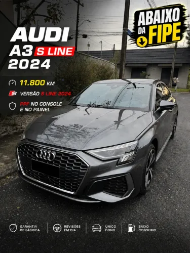 Audi A3 Sedan S-line 2.0 TFSI S-tronic 2024