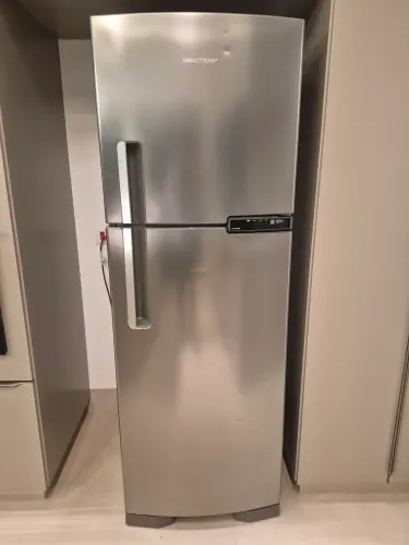 Geladeira Brastemp Frost Free Duplex 375L - Inox