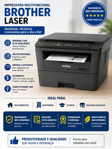 Impressora Brother 2520DW