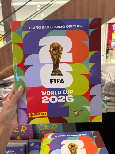 Álbum copa da mundo 2026 capa mole