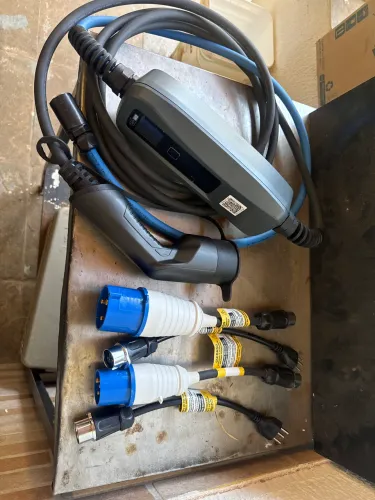 Carregador portátil para carro elétrico