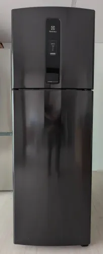 Electrolux Geladeira Frost Free Black Inox (IF43B)