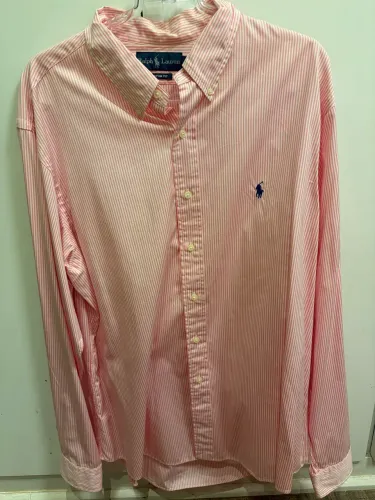 Camisa Ralph Lauren Polo, fit custom tamanho XL