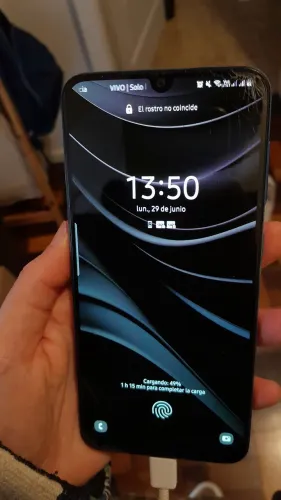 samsung galaxy a50 128gb azul  funcionando