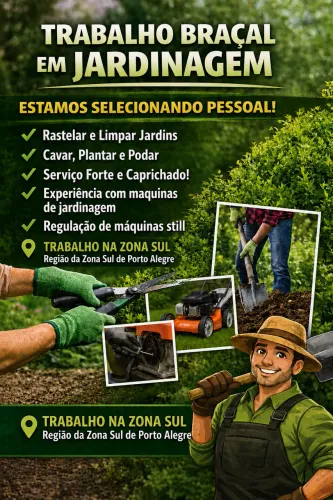 Vaga de emprego para maquinista sthil