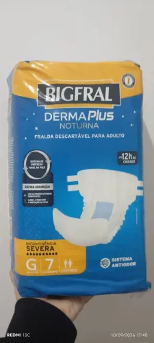 Fralda descartável Adulta G