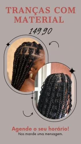 Trancas Box Braids 150$