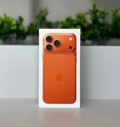 IPhone 17 Pro 256GB Cosmic Orange Esim - Pronta Entrega (Novo, Lacrado e Garantia)