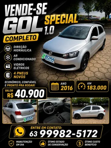 Volkswagen Gol Geração VI Special 1.0 8V Total Flex Mec. 4P 2016