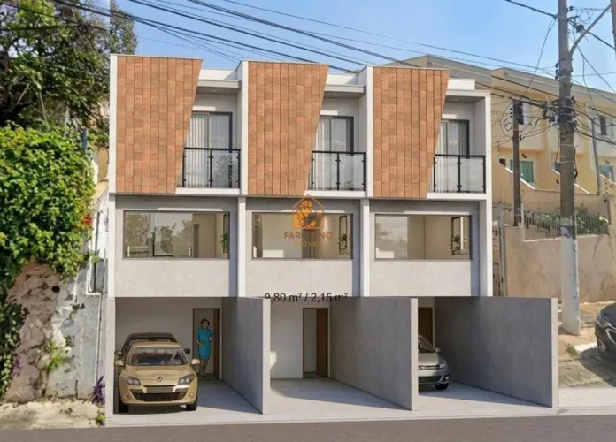 Sobrado à venda na Freguesia do Ó com 93m², 2 suítes, quintal privativo e 2 vagas. REF: CA