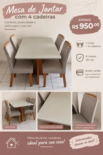 Conjunto de mesa