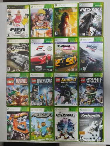Jogos Xbox360 preços a partir de R$20,00