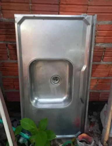 Pia de inox