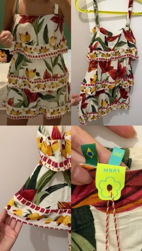 VESTIDO FARM PP