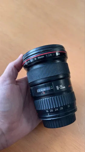 Lente Canon 16-35 2.8