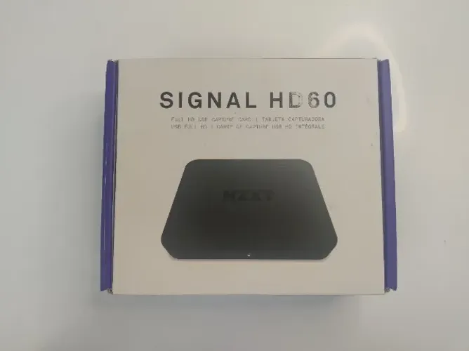 Placa de Captura de Vídeo Externa para Streaming NZXT Signal HD60, 1080p, para Mac e PC