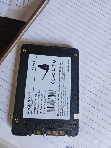 Ssd 500gb sata *poucas horas de uso