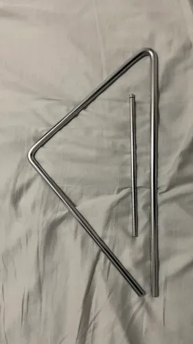 Triangulo grande de aço