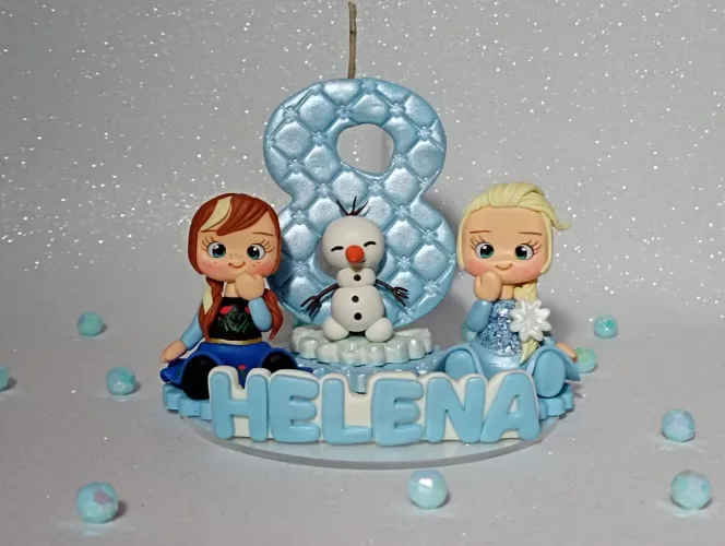 Topo de bolo personalizado