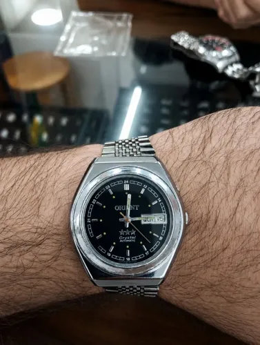 Relógio Orient 3 estrelas Crystal