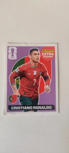 Figurinha legend bordô Cristiano Ronaldo