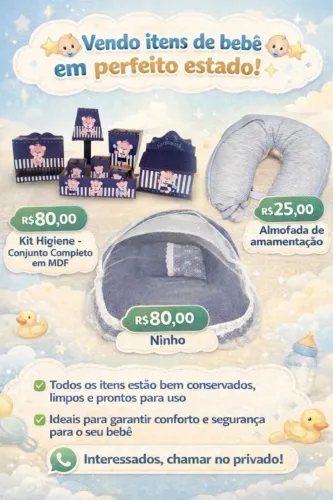 Coisas de bebê.