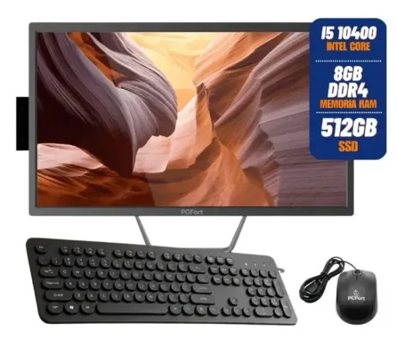 ALL In One Core i5 10a. GERAÇÃO 8GB SSD 512GB